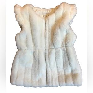 Cindy Shop Faux Fur Little Girls Vest size girls 7